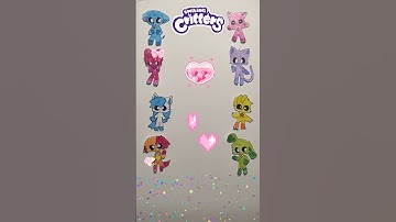 Find your LOVE❤️ smiling critters Paper craft poppy playtime #papercraft #smilingcritters #art