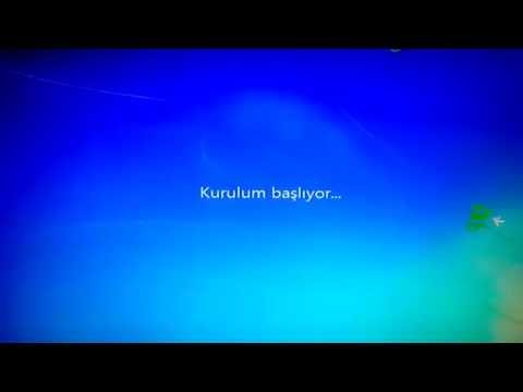 format nasıl atılır? ( windows 7)