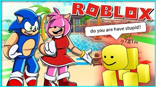 🌴 Sonic & Amy's ROBLOX Vacation!! 🌴 - Sonic and Amy Squad