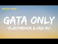 FloyyMenor - GATA ONLY ft. Cris MJ (Letra/Lyrics) TikTok Song, English translate, Bomboclatt song