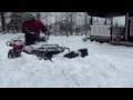 ATV Odes 400cc 4x4 - Snow Plowing