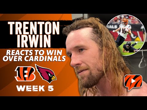 Trenton Irwin on Bengals Win, Joe Burrow's Performance vs. Cardinals & More