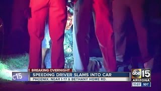 DPS: Man takes off from high-speed crash along I-17