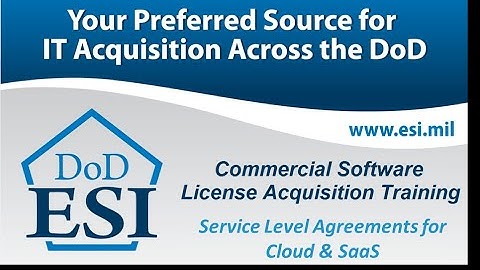 Service Level Agreements for Cloud & SaaS - Part 2