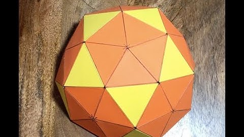 How to make a 2 Frequency Geodesic Dome