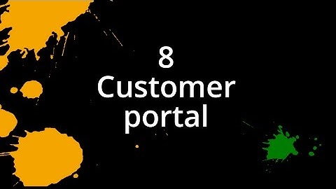 8. Creation of a Zoho Creator customer portal