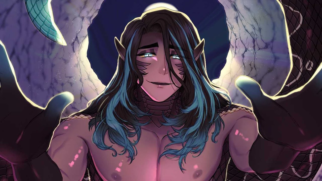 ASMR Yandere Lamia Masseur | Trapped in His Coils Forever [Dark Fantasy] [M4A]