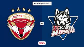 49. Spieltag DEL2 | Lausitzer Füchse vs. EC Kassel Huskies | Game Highlights