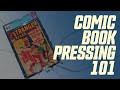 Comic Book Pressing 101- A quick tutorial on cleaning, humidity and pressing comics