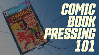 Comic Book Pressing 101 A quick tutorial on cleaning, humidity and pressing comics