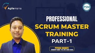 Professional Scrum Master Full Demo Course | Part  1 | PSM Training | Agilemania