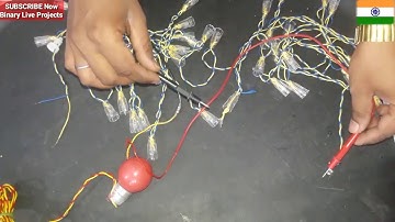 Diwali Led series repairing-1| Indian led | made in India| Binary live projects| BLS INDIA BHOPAL