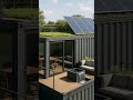 Container House Exterior Design | Stunning Natural View &amp; Modern Style. #containerhouses #softscape