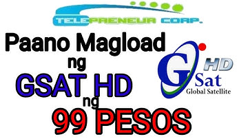 Paano Magload ng GSAT HD ng 99 Pesos | 99 Pesos Load sa GSAT HD #load #gsatload
