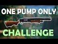 ONE PUMP ONLY CHALLENGE | HOW TO HANDLE TOWER BASES | HIGH KILLS - (Fortnite Battle Royale)