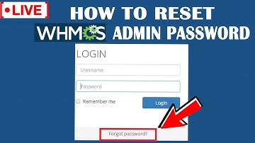 [🔴LIVE] How to recover WHMCS Admin Password?