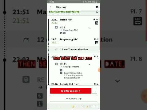 How to use DB app for 9 euro ticket travel