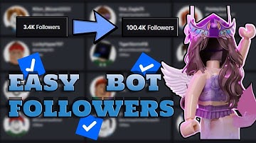 HOW TO BOT FOLLOWERS ON ROBLOX [2025 WORKING] FREE & KEYLESS