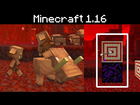minecraft-1.16---hoglin-piglin-jockey,-crying-obsidian,-target-block