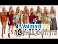 Massive Fall Walmart Clothing try On Haul *18 Fall Outfit Ideas*