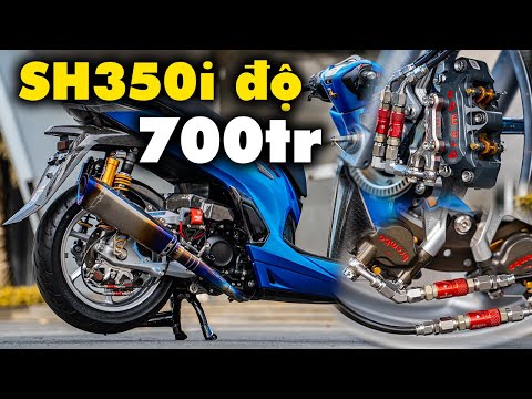 Sh350i "Siêu Đỉnh" độ hơn 700tr với dàn đồ chơi MOTO GP - Tâm Đắc Shop