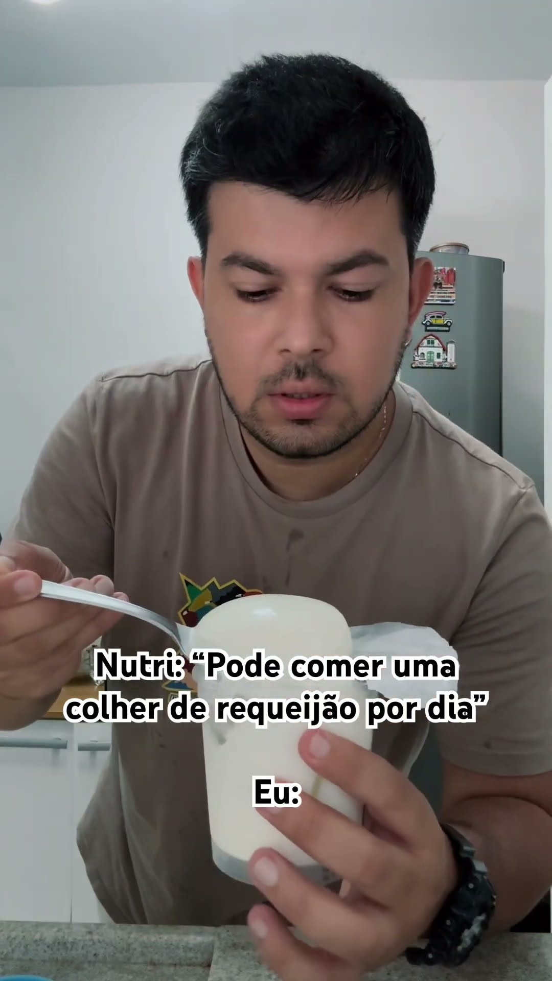 Quem gosta de requeijão? Kkkk #memes #humor