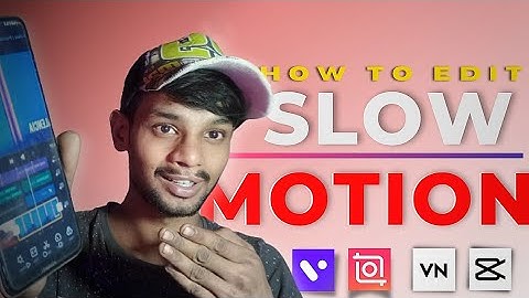 How to edit slow motion video | Vita Video Editor | Vn Video Editor |  Inshot Video Editor