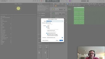 LOGIC X - HOW TO BOUNCE IN PLACE A TRACK STACK OR AUX BUS