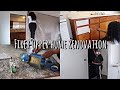 HOME RENOVATION SERIES EP:3|Kitchen Makeover | DIY appliances | front Door makeover +walls are DONE!