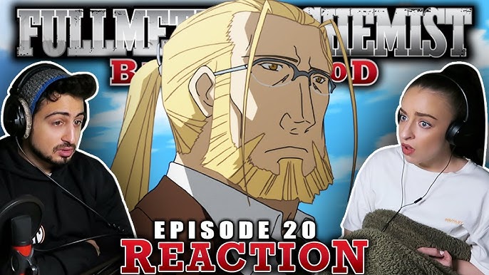 FIRST ANIME EVER!! Fullmetal Alchemist Brotherhood Reaction - Episode 20 &  21 