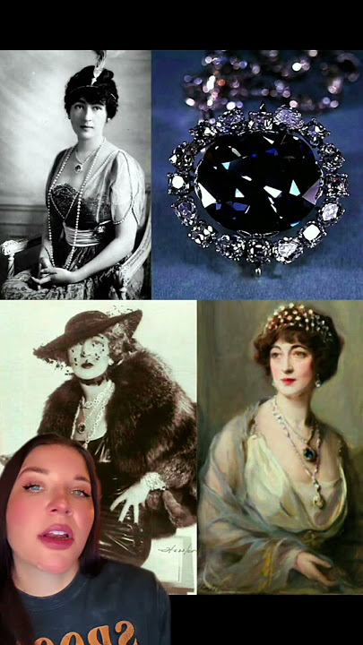 The Hope Diamond 💎👑💀#HopeDiamond #CursedObject #DarkHistory #RoyalJewels #Unlucky