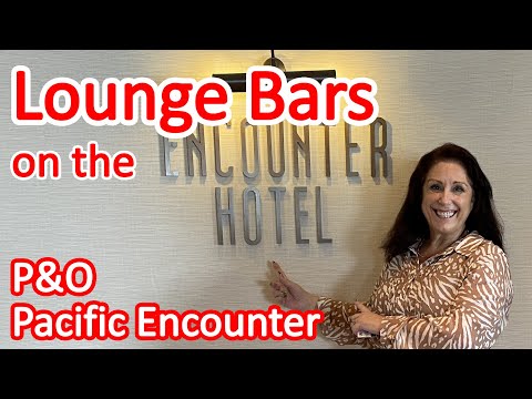 Bars on the Pacific Encounter - All the Lounge Bars on P&O Pacific Encounter Cruise Ship Video Thumbnail