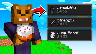 Full Minecraft But, Eating Food Makes You OP Update