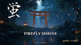 HOTARU | Cinematic Japanese Firefly Shrine Music for Memory of Lost Summer 432Hz