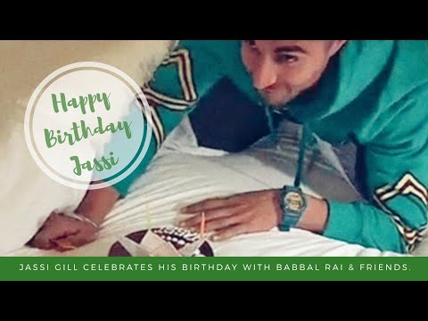 Jassi gill Snapchat | celebrates his birthday with Babbal rai, Story -26/11/2017
