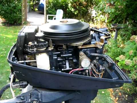 evinrude yachtwin 8hp