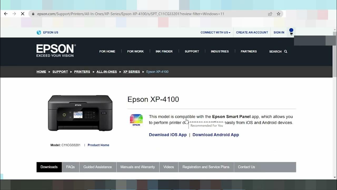 How To Troubleshoot Epson XP 4100, by Tech Supporter