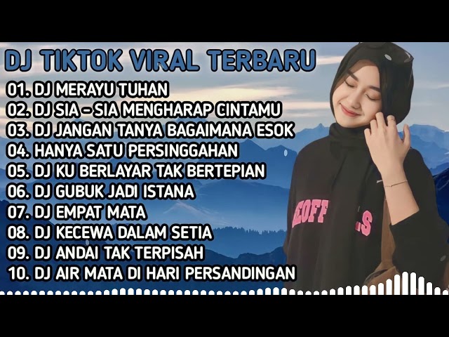 DJ SLOW BASS TERBARU 2023 | DJ VIRAL TIKTOK FULL BASS 🎵 DJ MERAYU TUHAN X BILA NANTI | FULL ALBUM class=