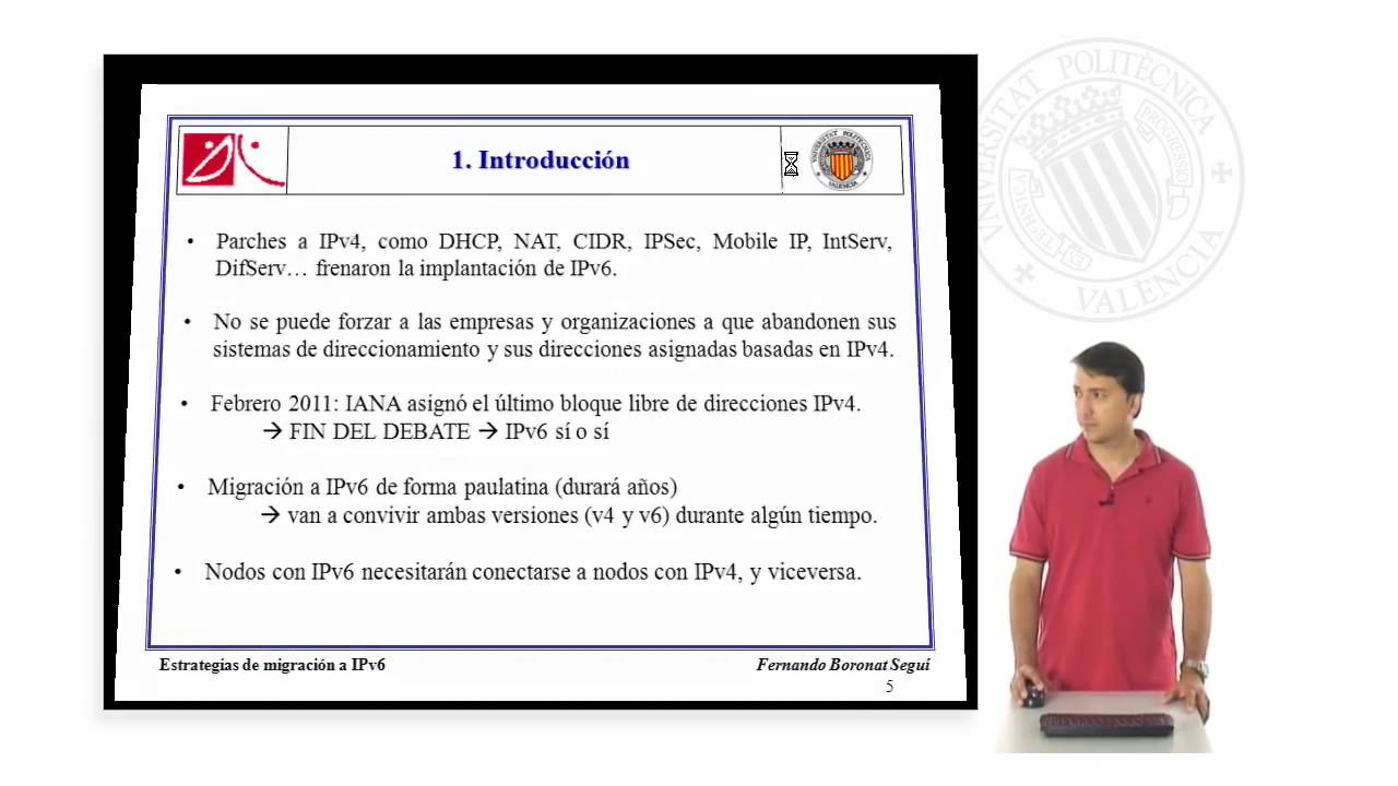 Estrategias de migracion a ipv6 upv youtube