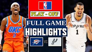 Oklahoma City Thunder vs San Antonio Spurs Game 3 Highlights | 2026 NBA West Finals
