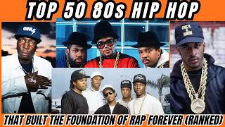 Top 50 Hip Hop Tracks That DEFINED The 1980s Music Scene