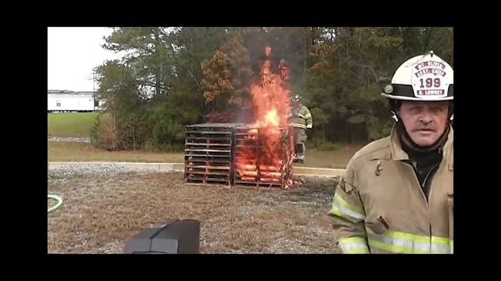 F-500 Encapsulator Agent testing on Lithium-Ion Batteries and pallet fires
