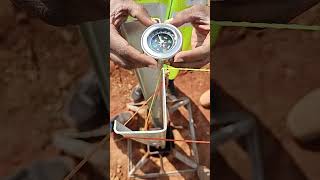 Determining direction with a compass #renewableenergy #subscribe