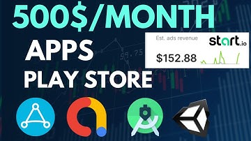 Admob App Multitask App | start.io ads app | admob ads | unity ads | task earning app startio