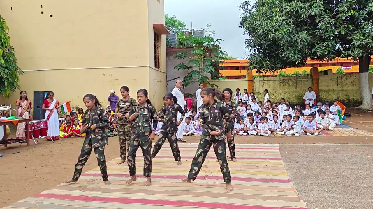 Saraswati Vidya Mandir |Patriotic Group Dance | Rajrappa 