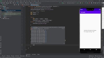 Kotlin ile  try catch Kullanımı