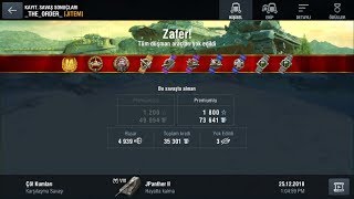 WoT Blitz jitem klanından  abdurrahim kardeşim (the_order) jpanter2 aldığı güzel bir maç