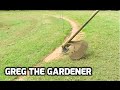 How to tidy up brick borders  greg the gardener