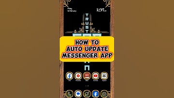HOW TO AUTO UPDATE MESSENGER APP 2024 | PAANO MAG AUTO UPDATE NG MESSENGER 2024 #messenger