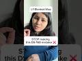 DS-160 Mistake That Can Reject Your L1 Blanket Visa Application